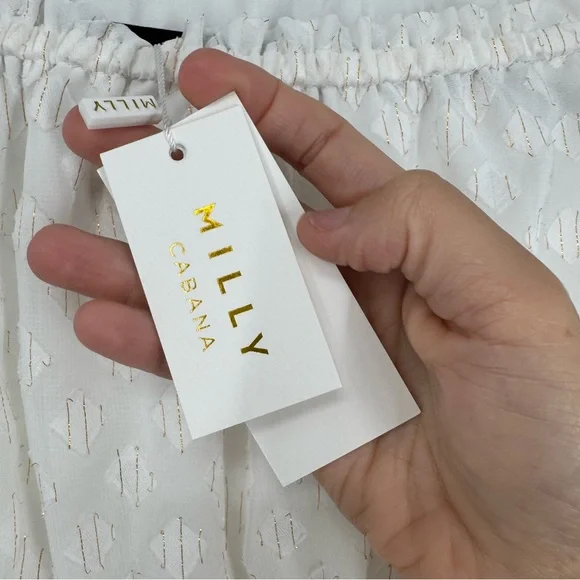 NWT Milly cabana verena diamond jacquard dress - Picture 9 of 13